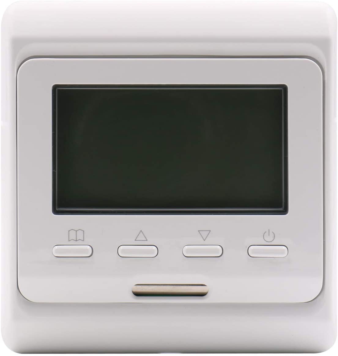 Baomain LCD Digital 7 Day Programmable Thermostat 110-120V/220-240V 3 Amp Work for Radiant Floor Heating Temperature Controller - BAOMAIN