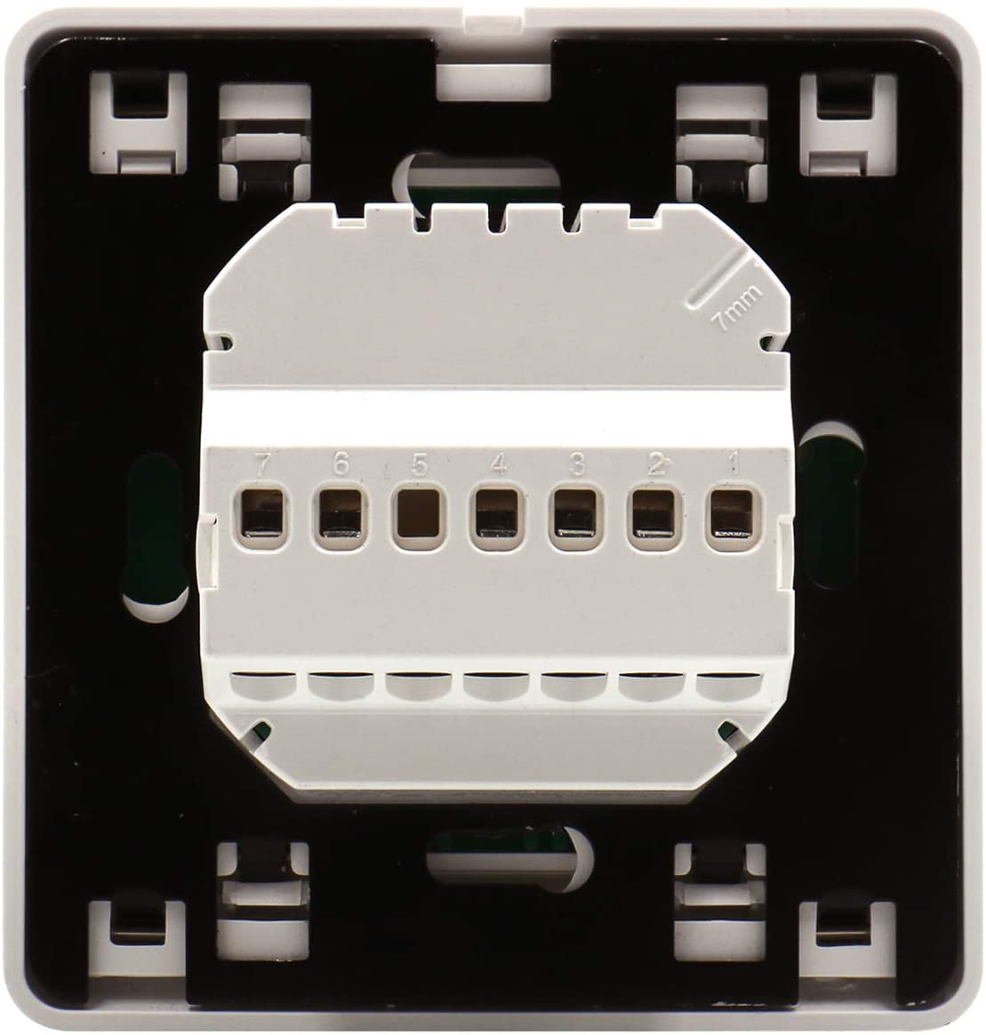 Baomain LCD Digital 7 Day Programmable Thermostat 110-120V/220-240V 3 Amp Work for Radiant Floor Heating Temperature Controller - BAOMAIN