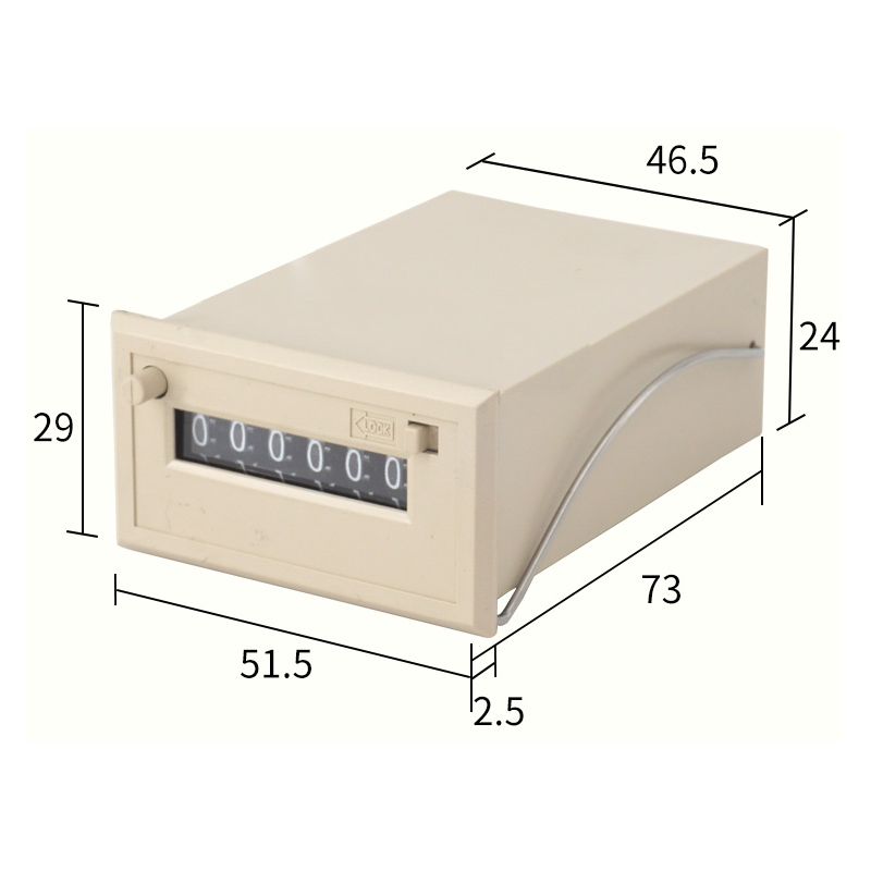 Baomain Magnetic Counter CSK6-NKW DC 12V/24V AC 110V/220V