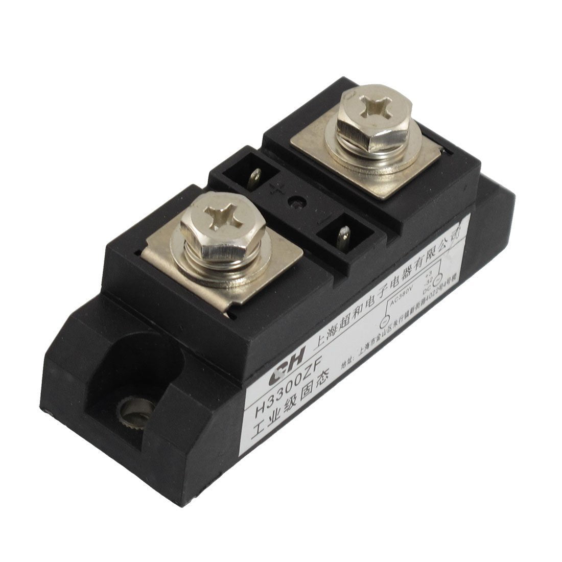 Solid State Relay H3300ZF 3-32VDC 380VAC 300A DC to AC with LED Indicator lamp - BAOMAIN