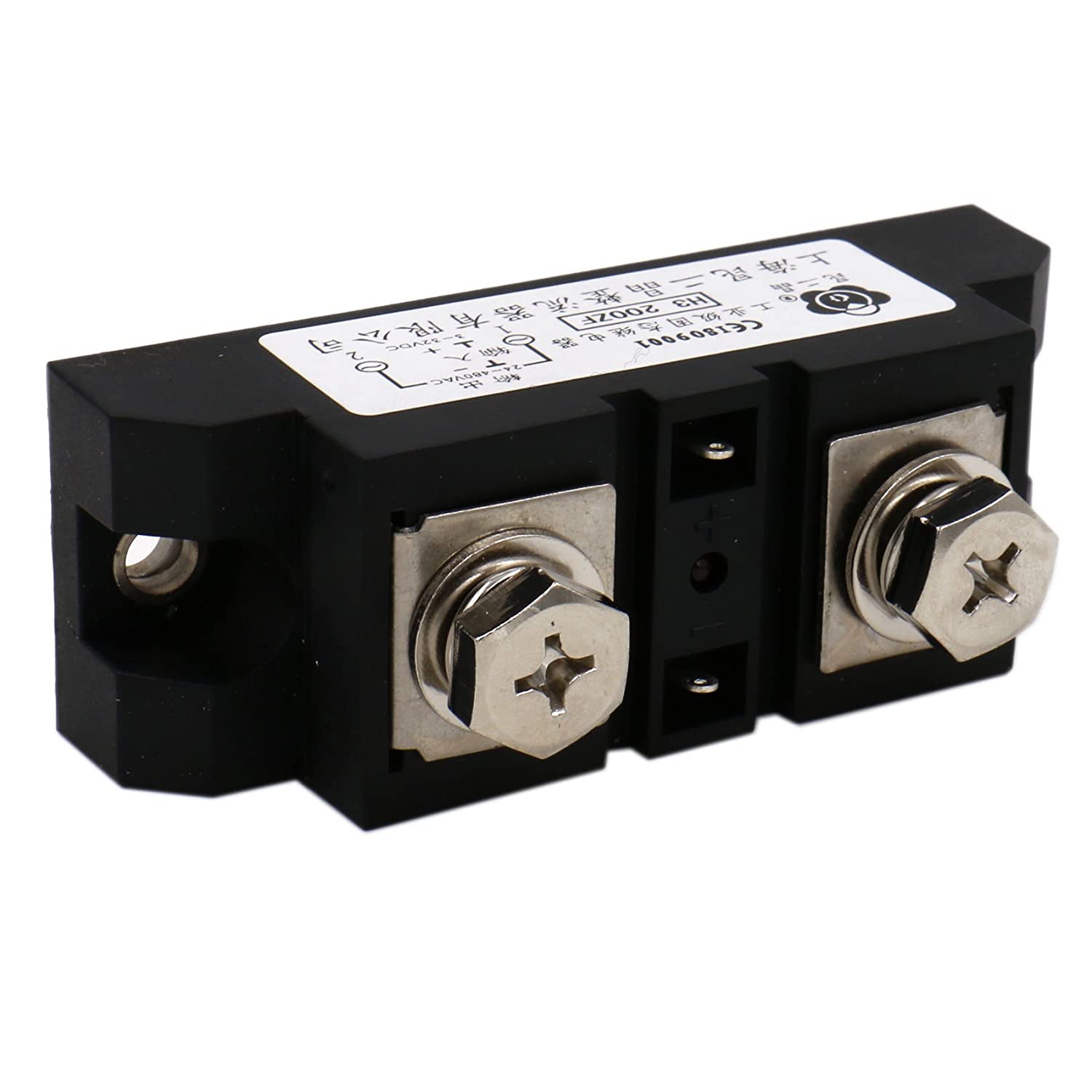 Industrial Grade SSR Solid State Relay H3 200ZF 3-32VDC to 24-480VAC DC to AC - BAOMAIN