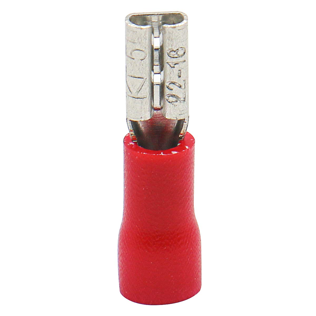 Red Electrical Wire Crimp Terminals.