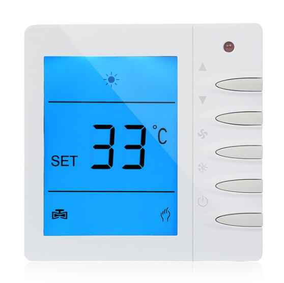 Baomain LCD Digital Programmable Thermostat 110V / 220V 3 Amp Work for Radiant Floor Heating Temperature Controller - BAOMAIN