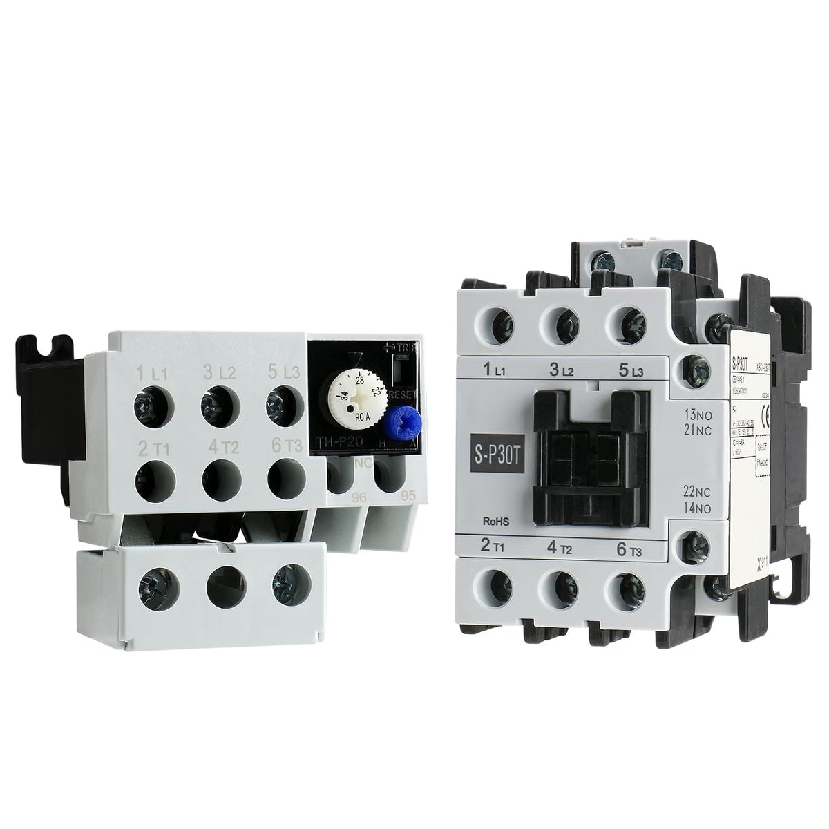 Baomain Shihlin Electric Schütz S-P30T TH-P20 TA Thermisches Überlastrelais UL &amp; CSA gelistet