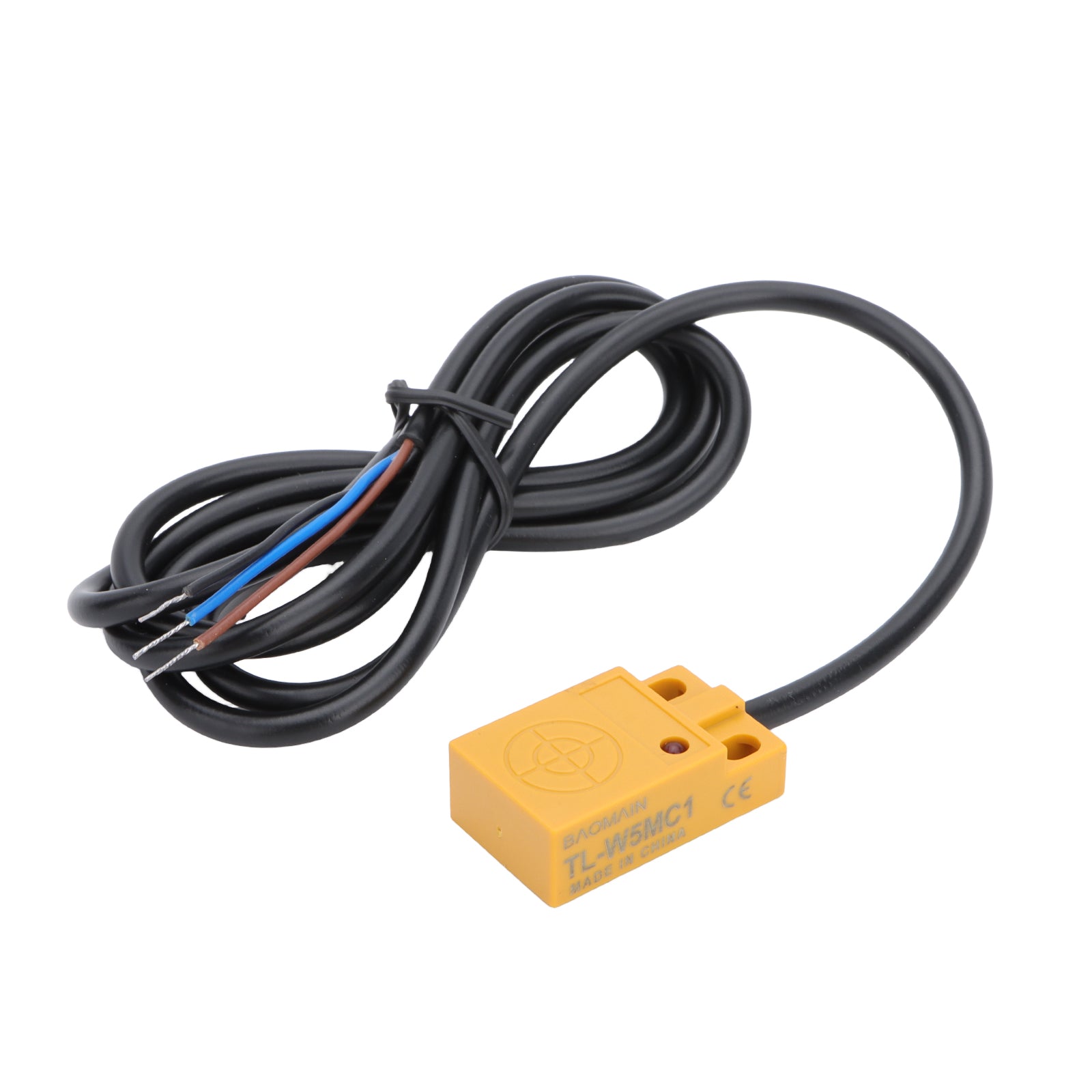 Baomain Inductive Proximity Sensor Switch TL-W5MC1 Distance 5mm NPN NO DC 10-30V 200mA 3-Wire