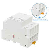 Baomain AC Contactor 32A AC12V/24V/110V/220V 4 Pole Universal Circuit Control 35mm DIN Rail Mount CE Listed BCT-32(HC1-32)