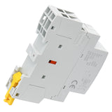 Baomain Manual Household AC Contactor HC1-16M 24V/110V/220VAC 16A 2 Pole 50/60Hz Modular Contactor Circuit Control 35mm DIN Rail