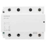 Baomain Household AC Contactor HC1-100 4 Pole 50Hz DIN Rail Mount