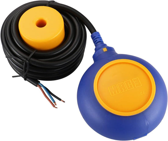 Baomain 10M Cable Float Switch Water Level Controller For Tank Pump Round