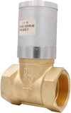 Baomain 2" Q22HD-50 Brass Air Control Valve Water Air Fuels NC Valve