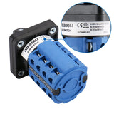 Baomain 660V 20A On-Off-On 3 Positions 16 Terminals Changeover Control Rotary Cam Switch LW28-20/D404.4