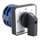 Baomain 660V 40A 5 Positions 8 Terminals Changeover Control Rotary Cam Switch SZW26-40/COA.2