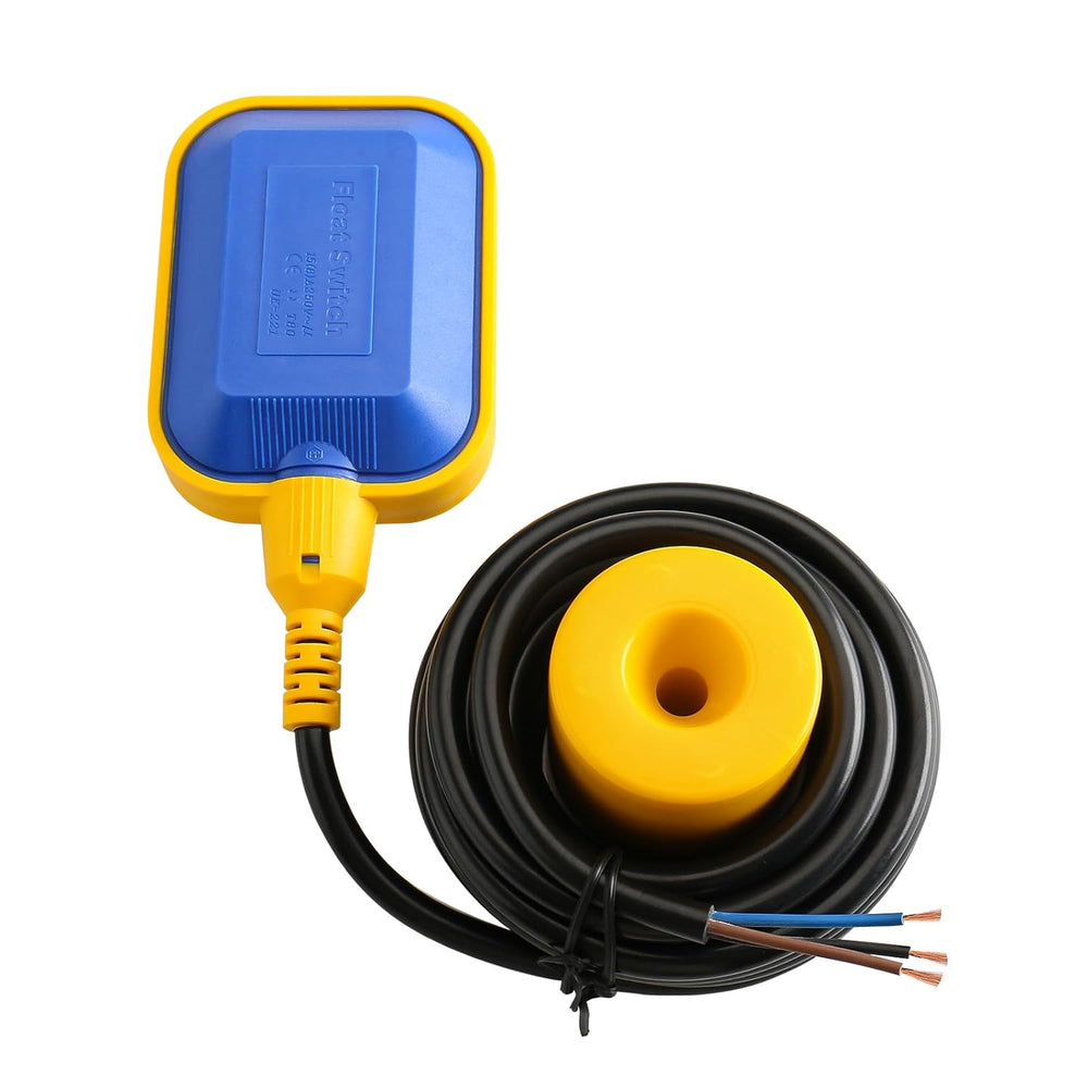 Baomain Cable Float Switch 4 m / 13 ft, Water-Level Controller, for Ta