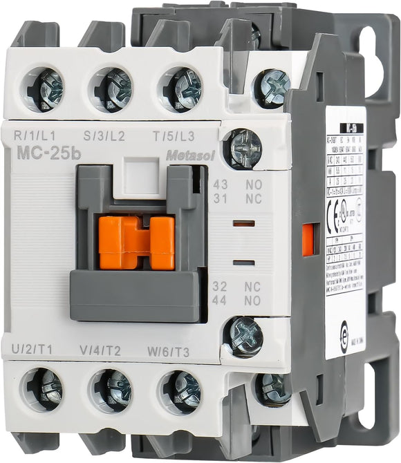 Baomain MC-25b(GMC-22) MEC Magnetic AC Contactors 110VAC 50/60Hz 1a1b DIN Rail UL