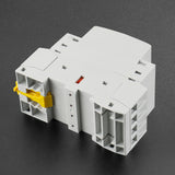 Baomain Hum-free DC/AC Modular Contactor 16A 4 Pole 12V/24V/110V/220V Circuit Control 35mm DIN Rail BMHC7-16