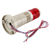 Baomain 12V/24V/110V/220V Alarm Warning Industrial Buzzer Continuous Red LED Signal Tower Light LTP-502TJ