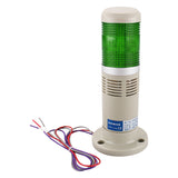 Baomain 12V/24V/110V/220V Alarm Warning Industrial Buzzer Continuous Green LED Signal Tower Light LTP-502TJ