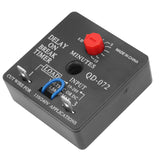 BAOMAIN Delay ON Break Timer QD-072 1.5A 18-240 VAC 0.03-10 Minutes Adjustable Time Delay Switch Replacement