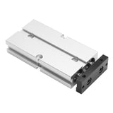 BAOMAIN Pneumatic Air Cylinder TN16-50 16mm(2/3") Bore, 50mm(2") Stroke Double-Rod Double-Acting Aluminum with 4 Fittings