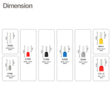 Baomain 1200pcs Wire Copper Crimp Connector Kit AWG 22/20/18/16/14/12/10/8 Assorted Insulated Ferrule Pin Cord End Terminal Set White Gray Red Black Blue Yellow