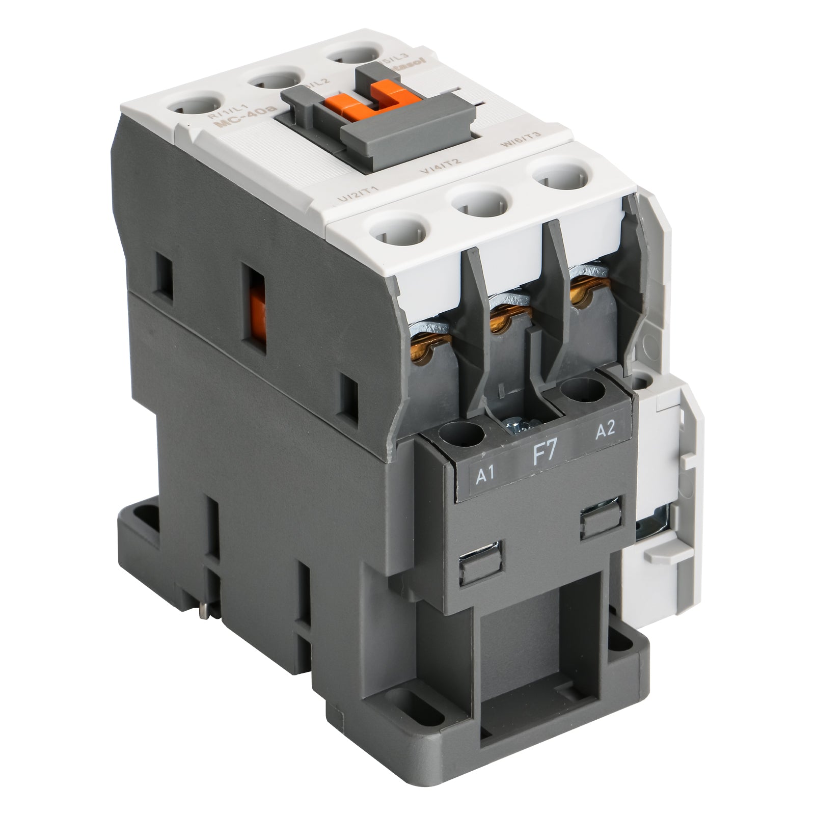 MEC Magnetic Contactor MC-40A 110VAC 40Amp 50/60Hz 35mm DIN Rail UL ...