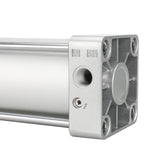 Baomain Pneumatic Air Cylinder SC 80 PT 3/8,Bore: 80mm,Screwed Piston Rod Dual Action 1 Mpa