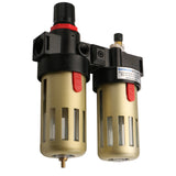Baomain Air Source Treatment BFC-4000 1/2" PT Filter Regulator Lubricator Combination
