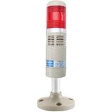 Baomain Industrial Signal Light Customizable Continuous Buzzer Warning Light, LGP-502TJ Red Column LED Tower Light