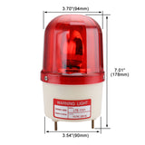 Warning Signal Light LTE-1101 Red Indicator Rotating Light Halogen Bulb Mechanical Signal Lamp