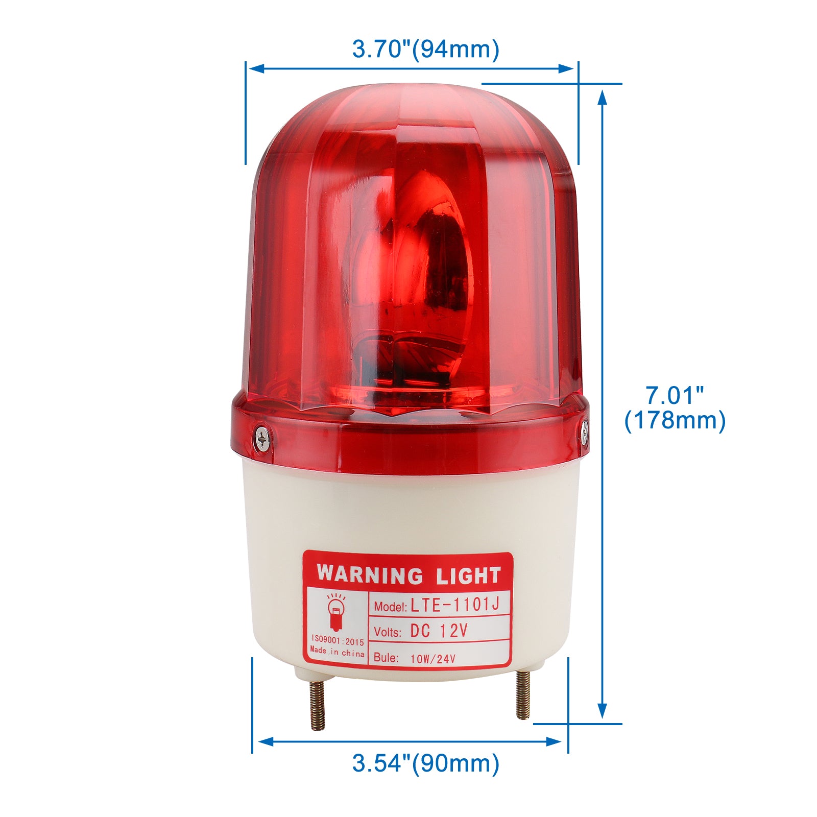 ライト・ランタン Kenji YASONG LTE-1101MJ Rotating Warning Light with Buzzer, AC110V