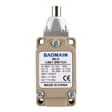 Baomain Limit Switch WLD Push Plunger Actuator Momentary 380V 10A