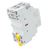 Baomain Manual Household AC Contactor HC1-40M 24V/110V/220VAC 40A 2Pole 50/60Hz Modular Contactor Circuit Control 35mm DIN Rail