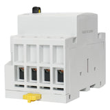 Baomain Manual Household AC Contactor HC1-50M 24V/110V/220VAC 50A 4Pole 50/60Hz Modular Contactor Circuit Control 35mm DIN Rail