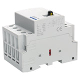 Baomain Manual Household AC Contactor HC1-63M 24V/110V/220VAC 63A 4 Pole 50/60Hz Modular Contactor Circuit Control 35mm DIN Rail