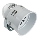 Baomain Motor Siren 110DB DC12V/DC24V AC110V/220V Sound Alarm Industrial Accessory Grey MS-290