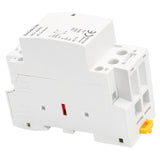 BAOMAIN Household AC Contactor HC1-63 12V/24V/110V/220V AC 63A 2 Pole Normally Closed(NC) Universal Circuit Control 35mm DIN Rail Mount