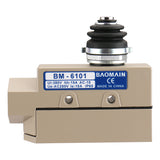 Baomain Plunger Limit Switch BM-6101 (TZ-6101) 15A/250VAC for Push & Pull Door/Roll-up Door