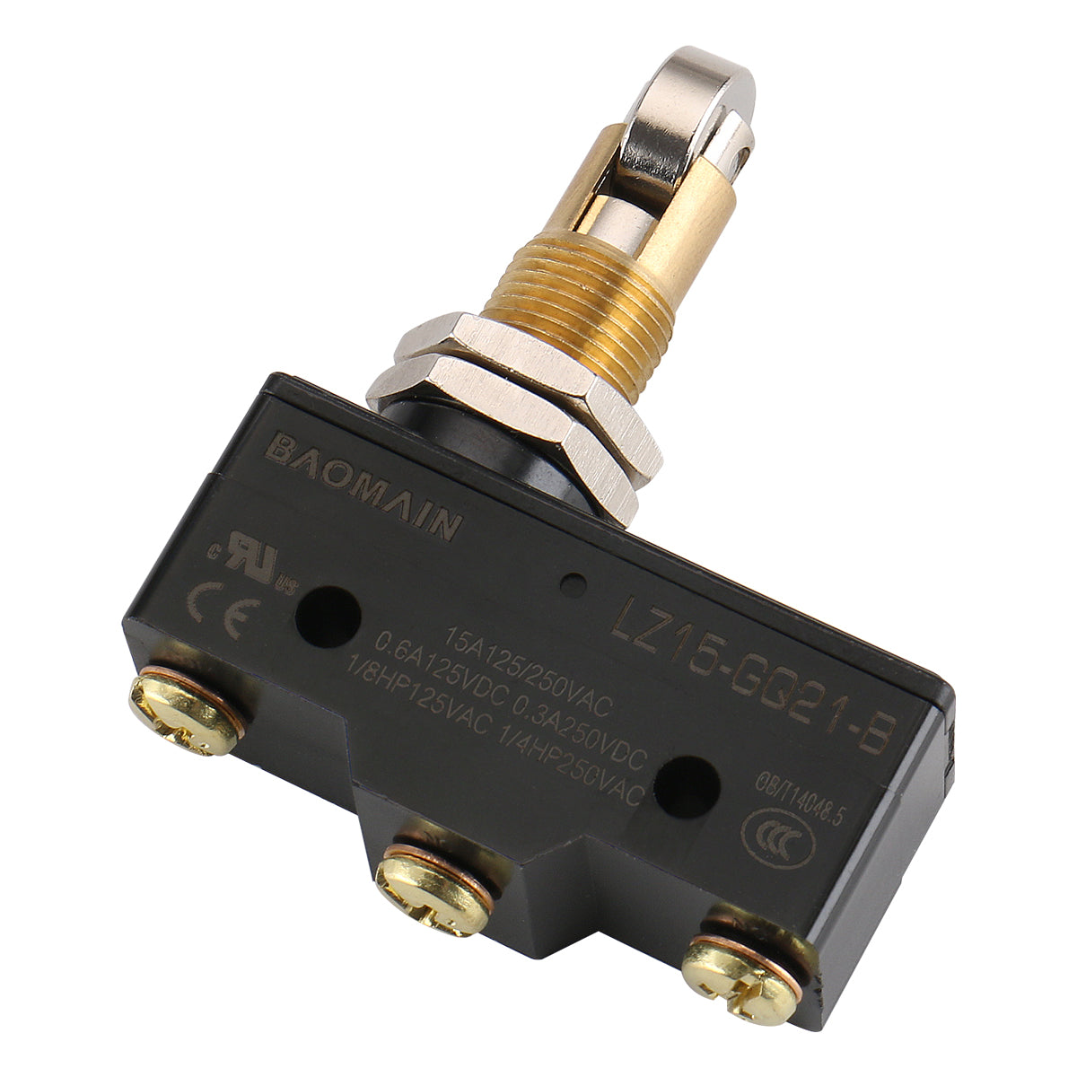 Ac 380v 15a Micro Switch Baomain TM-1308 Micro Switch - Parallel Roller ...