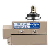 Roll over image to zoom in Baomain TZ-6 Sealed Limit Switch BM-6103 (TZ-6103) Cross Roller Plunger SPDT Momentary AC 250V 15A IP65