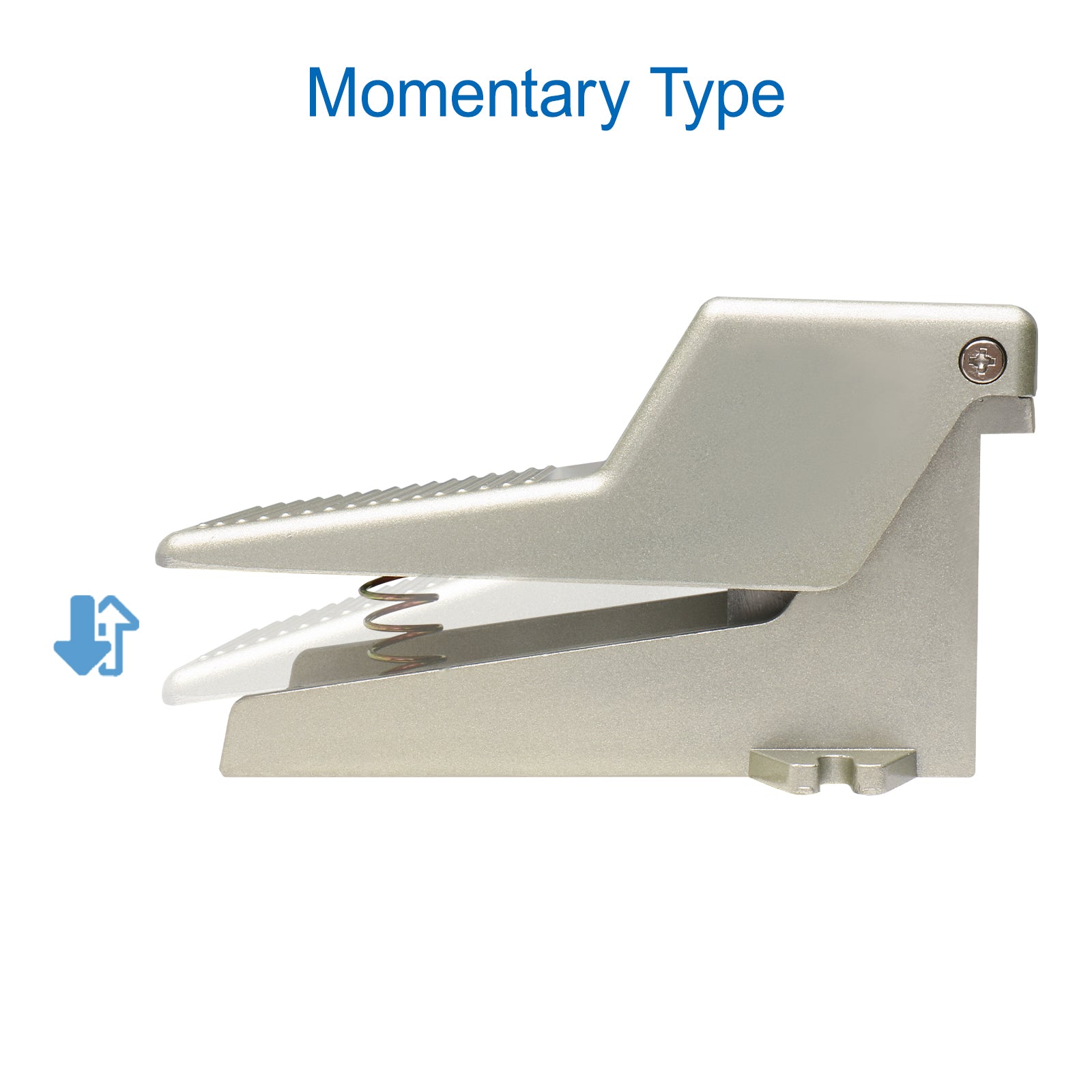 Pneumatic Air Foot Pedal Valve VF200-08 PT 1/4" Nonslip Momentary 2 Position 3 Way Foot Switch