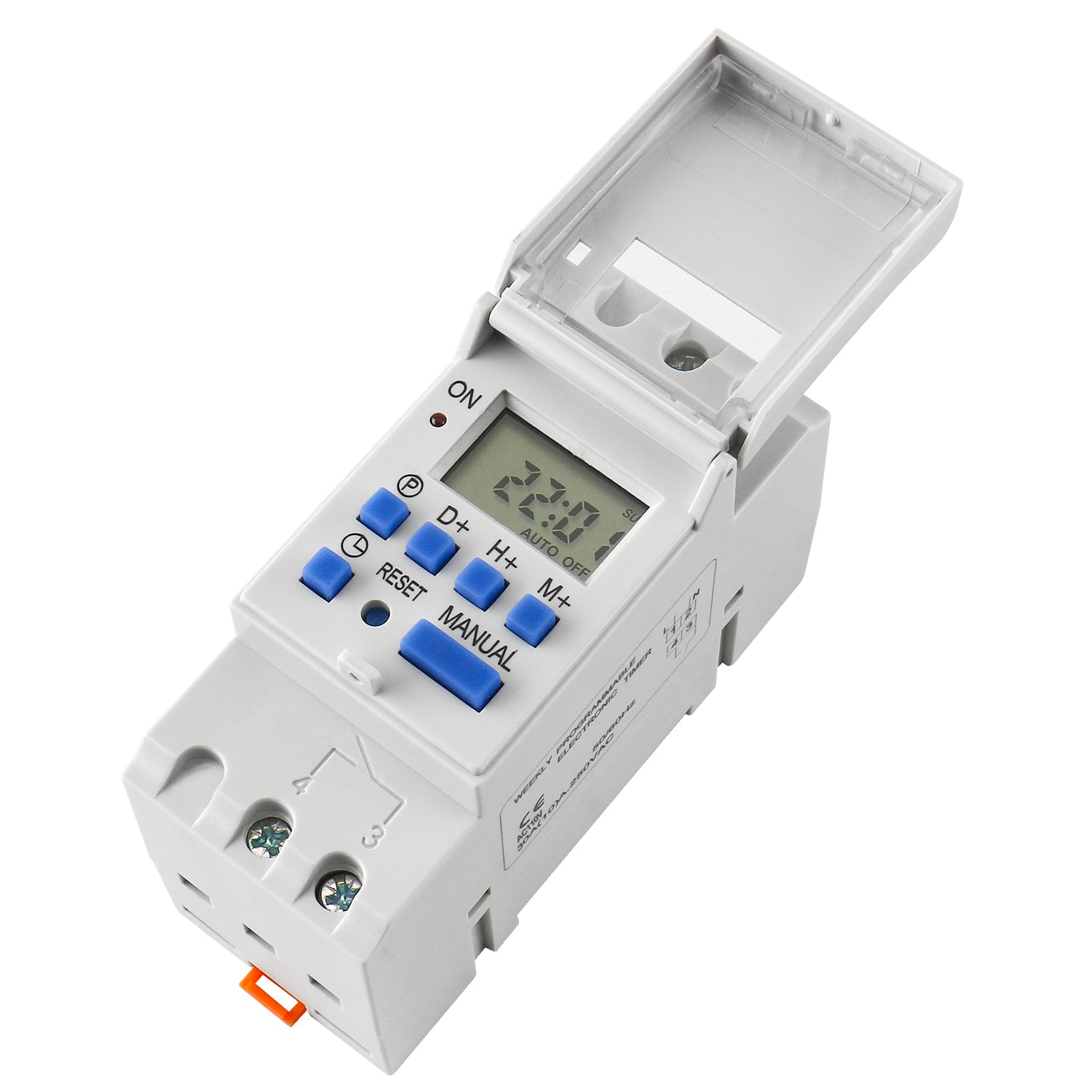 Baomain Digital LCD Power Weekly Programmable Timer THC30A 30A Amp 16 ...