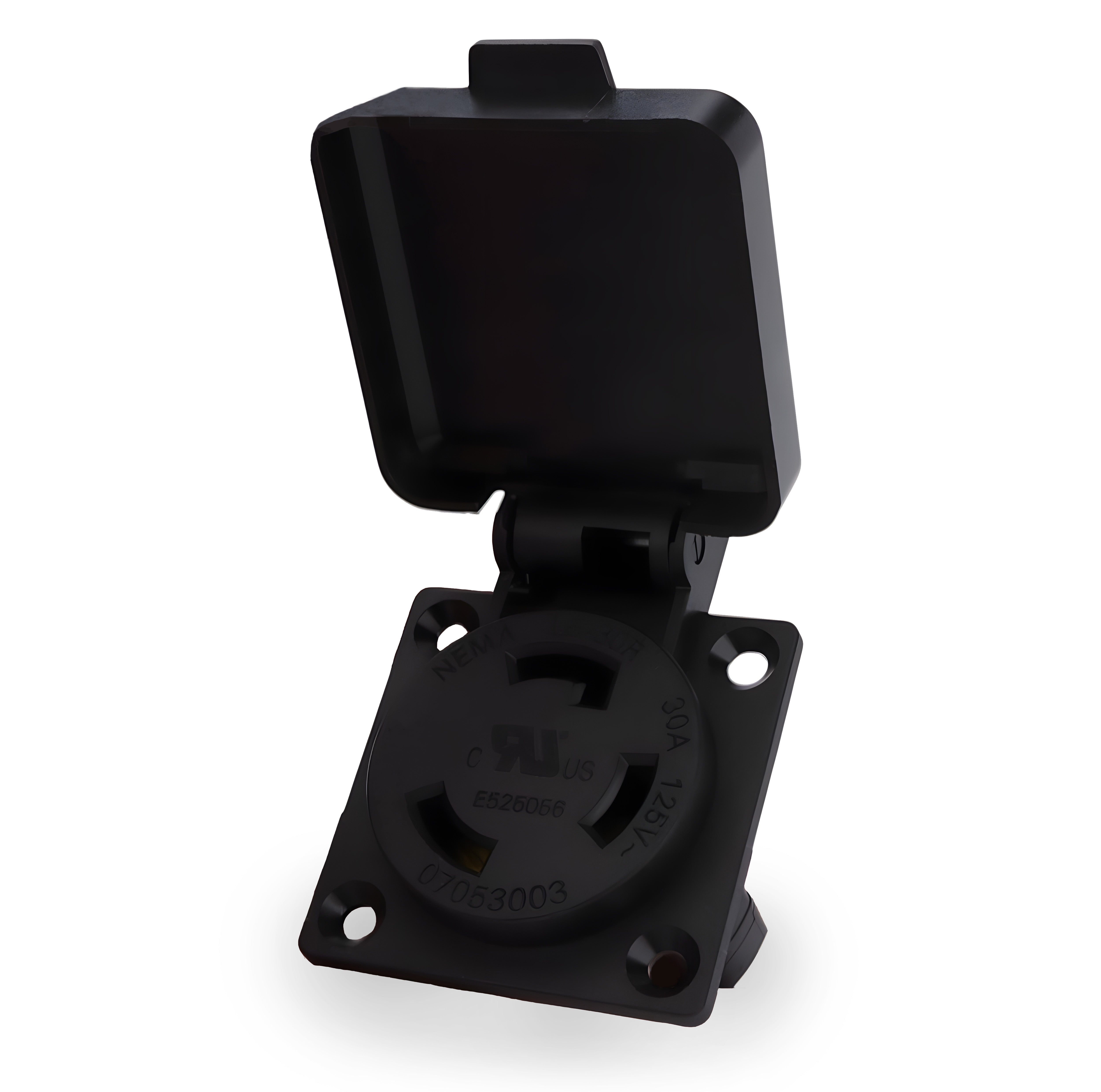 Baomain NEMA L5-30R Weatherproof Locking Receptacle - 30A 125V cRUus Certified