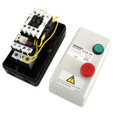 Baomain Magnetic Starter HUEB-16K On Off Switch Enclosed AC 110V Coil 8.5A-10A-12.5A 3 Pole 50/60Hz