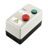 Baomain Magnetic Starter HUEB-16K AC 220V Coil 8.5A-10A-12.5A, 3-Pole Push Button Control Motor