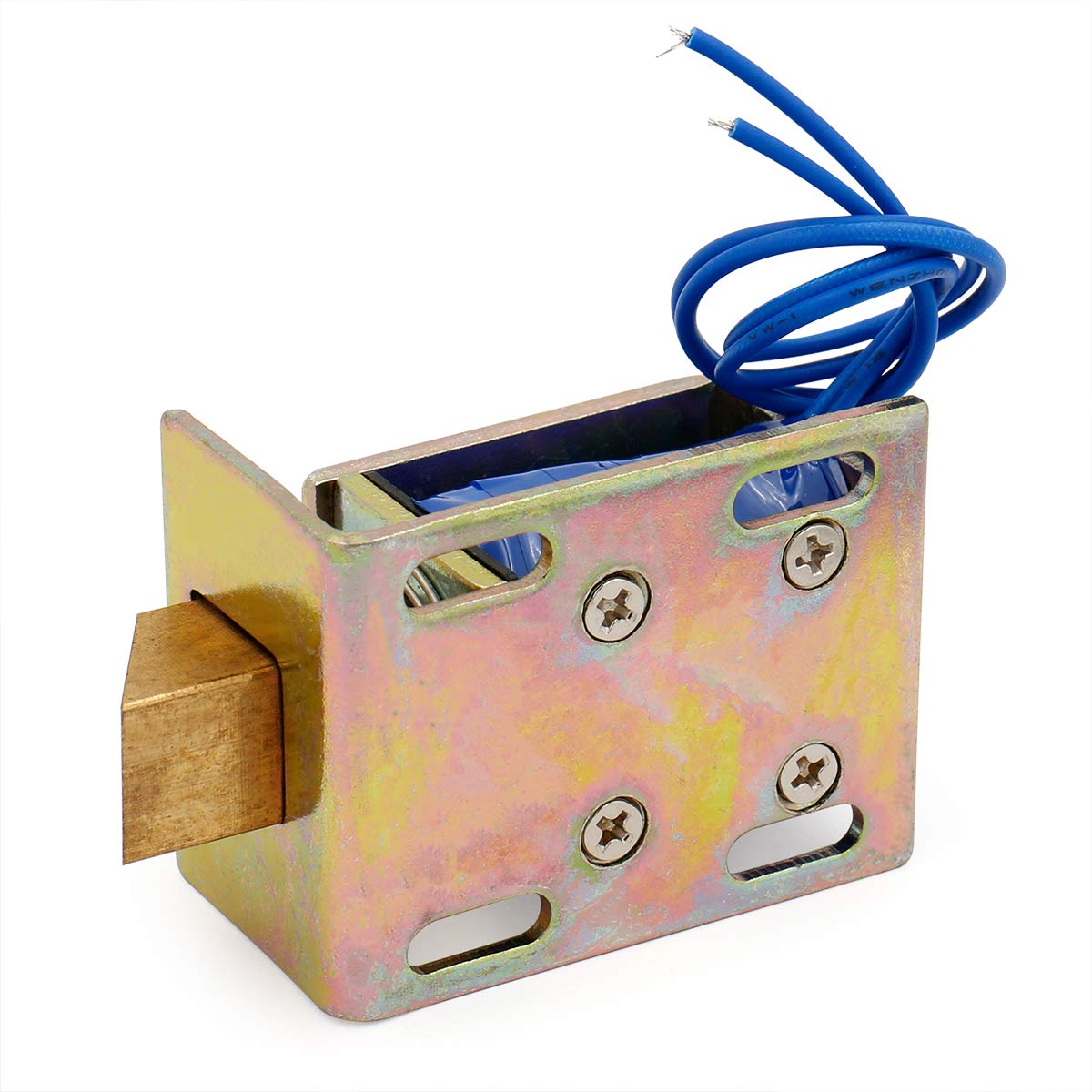 Baomain Solenoid Electromagnet Door Lock BM-S1040DL 12V 1.6Amp 25N Force Energy Saving DC Tractive