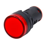 Baomain 16PCS LED Indicator Light Pilot Signal Lamp AC/DC12V 22mm mounting AD16-22DS Red