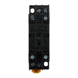 Baomain DIN Mount Relays socket PYF08A Front Connectin, DIN-Track/Screw Mounting socket working for MY2N, HH52P, H3Y-2 Series Relays Pack of 10