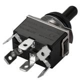 Baomain Toggle Switch C-523A AC 250V 15A DPDT 3 Position ON/Off/ON 6 Pins with Cap CE Listed