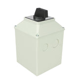 Baomain Universal Rotary Changeover Switch SZW26-63/D505.5D, 63A 660V 3 Position 5 Phase