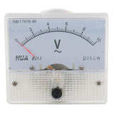 Baomain Voltmeter 85L1 AC 0-5V/10V/20V/50V/150V/200V/250V/500V/800V Electric Voltage Measuring Analog Gauge